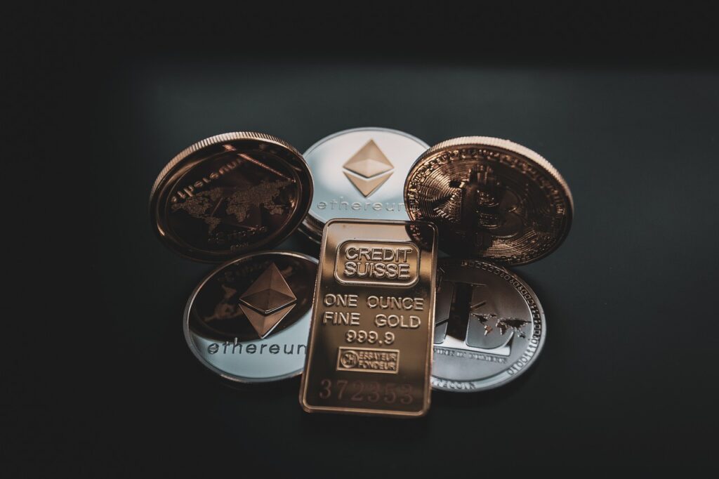 cryptocurrency, concept, blockchain